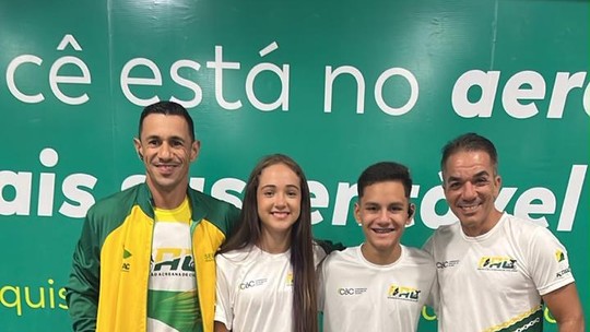 Dupla acreana viaja para disputa do ciclismo nos Jogos Escolares Brasileiros, em Brasília