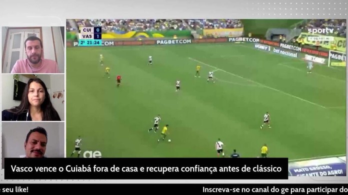 Jardim define empate do Vasco com o Goiás: 'Um pouco frustrante