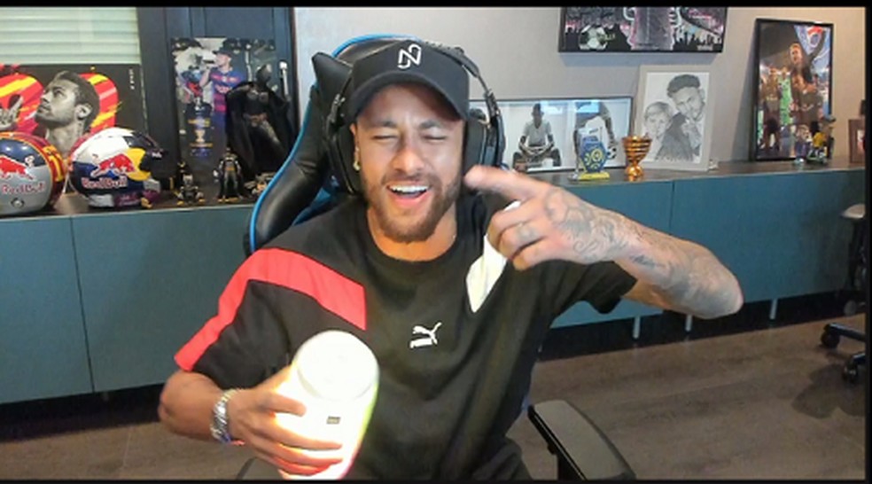 Neymar estreia na Twitch jogando CS:GO e Among Us; veja como foi live | esports | ge