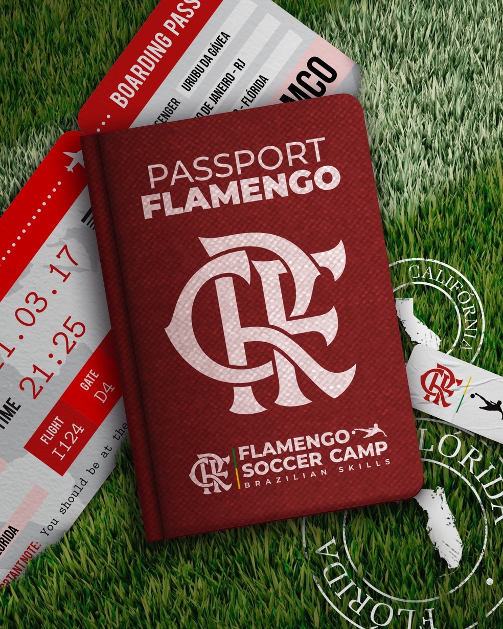 Flamengo marca primeiro projeto de 'camp' em Orlando