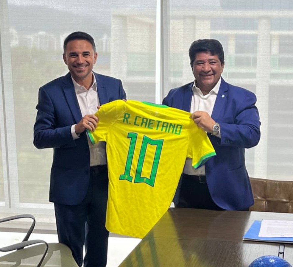 Rodrigo Caetano é o novo diretor de seleções da CBF — Foto: Ivan Raupp / ge