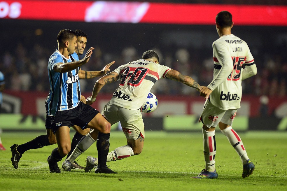 São Paulo x Grêmio: CBF divulga áudio de checagem de pênalti | Ge