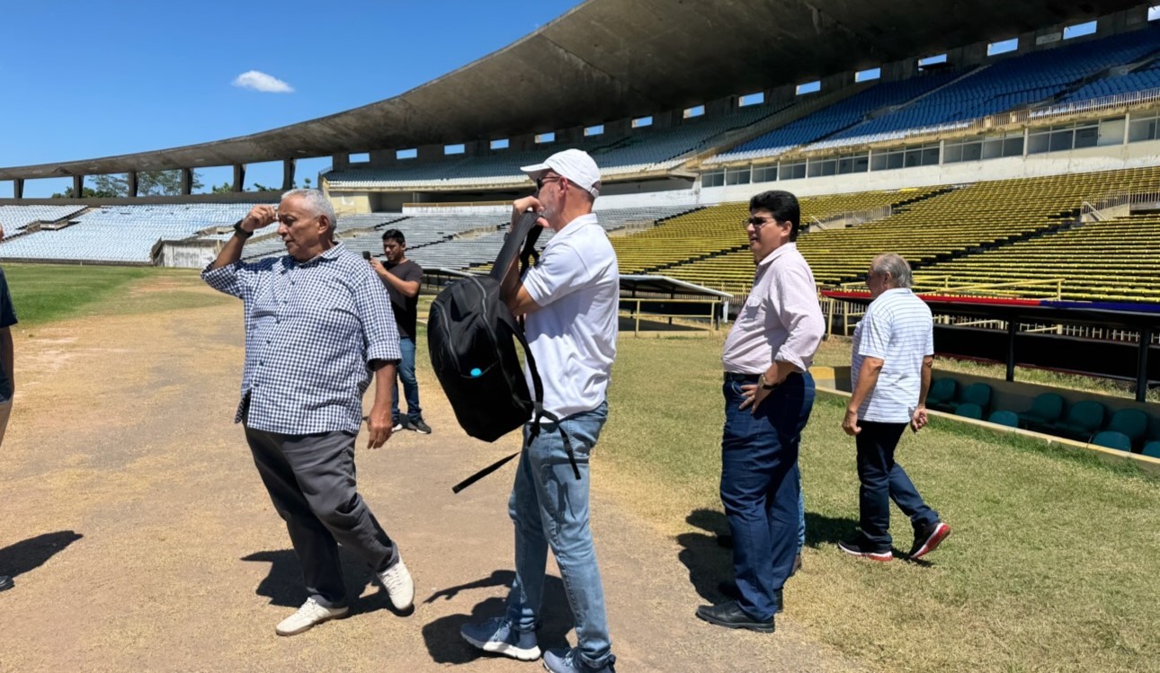 CBF realiza vistoria técnica no Albertão, e presidente da FFP pontua ...