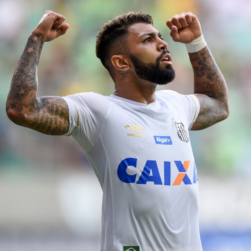 Gabigol, atacante do Santos — Foto: Douglas Magno/BP Filmes