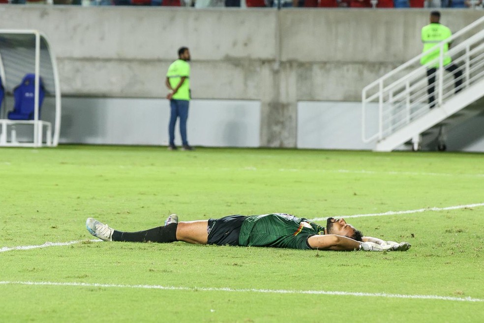 América-RN x Juazeirense, Arena das Dunas, Pedro Campanelli — Foto: Alexandre Lago