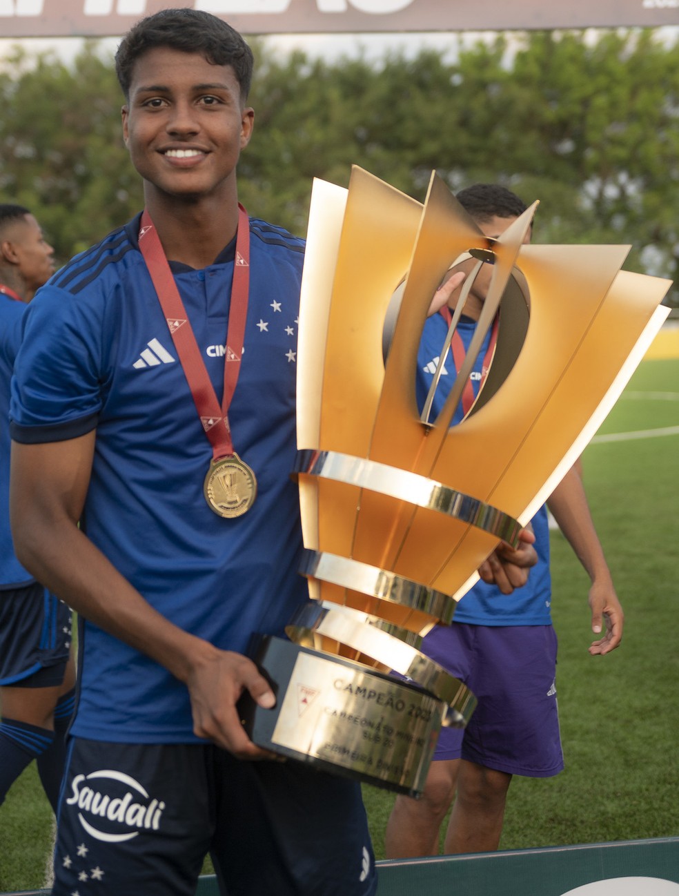 Artilheiro do Cruzeiro, Ruan Índio é um dos destaques da base do clube — Foto: Staff Images/Cruzeiro