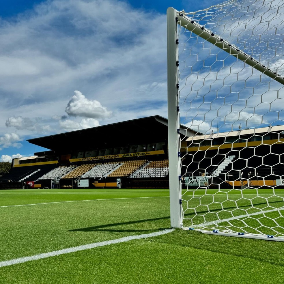 Estádio Jorge Ismael de Biasi, em Novo Horizonte — Foto: Ozzair Jr./Novorizontino