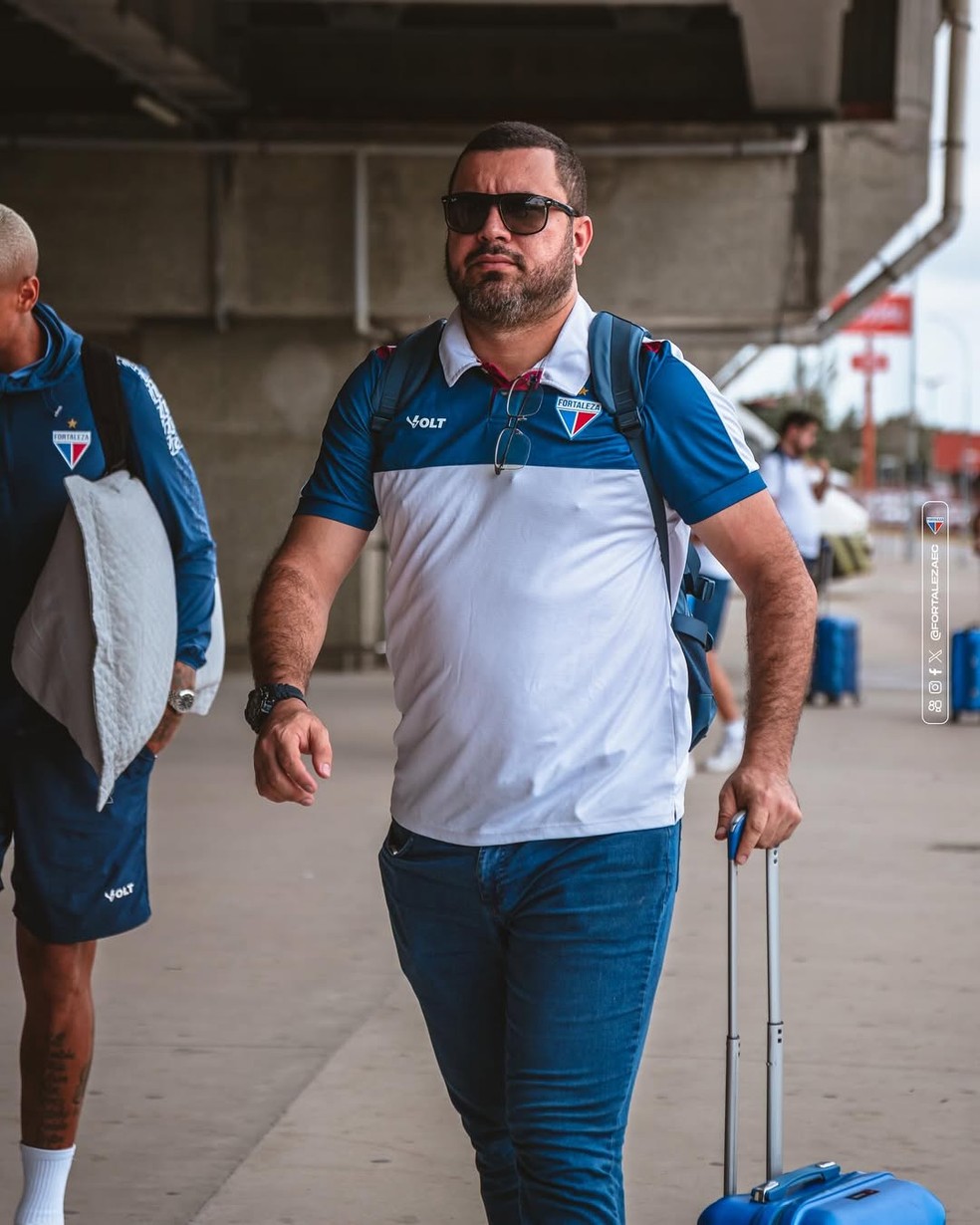 Júlio Manso, supervisor de futebol do Fortaleza — Foto: Matheus Amorim / Fortaleza EC