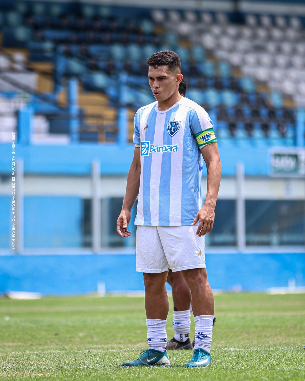 Pedro Henrique em destaque, volante com contrato ampliado com o Paysandu.