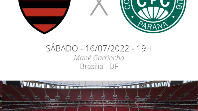 SAIU! Flamengo divulga escalação para jogo contra o Coritiba, pelo  Brasileirão - Coluna do Fla