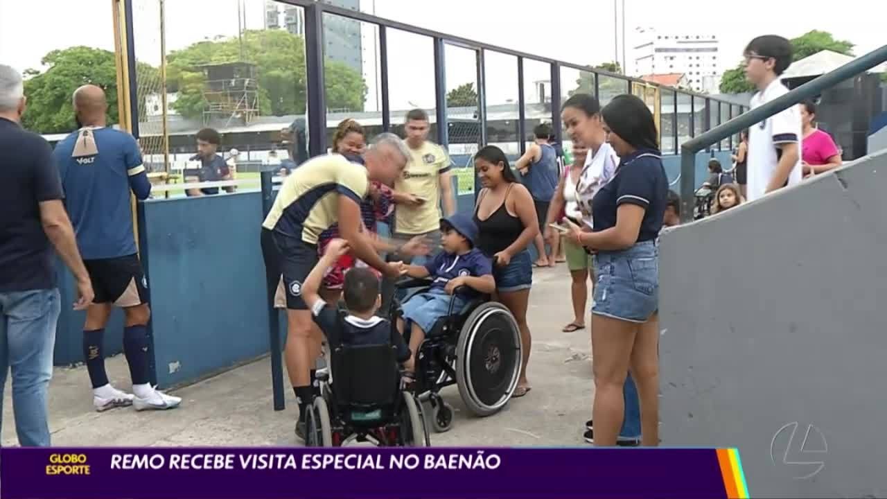 Remo recebe visita especialbetfinal bonussemanabetfinal bonuspreparação para mais um jogo pela Série C