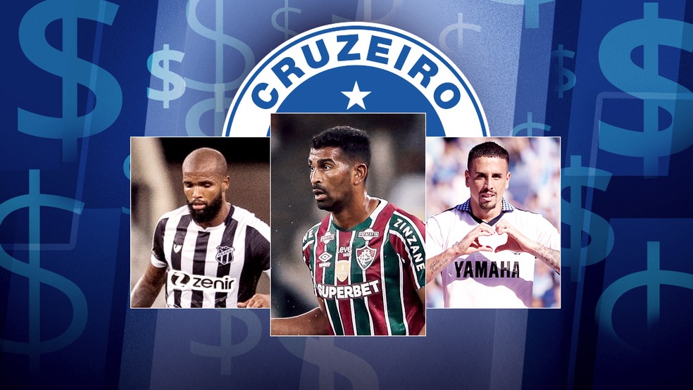 Cruzeiro lucra com transações de jogadores que não atuaram no profissional do clube — Foto: ge