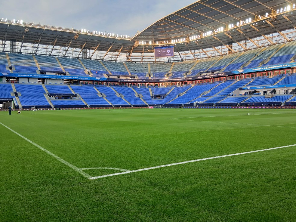 Estádio 974, em Doha — Foto: Berrnardo Pombo
