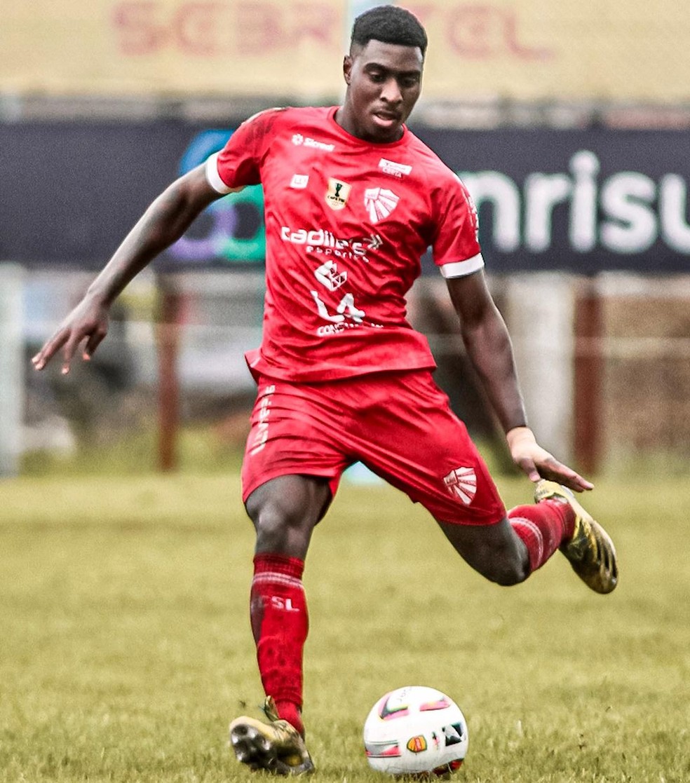 Bruno Cardoso pelo São Luiz-RS — Foto: Reprodução / Redes sociais