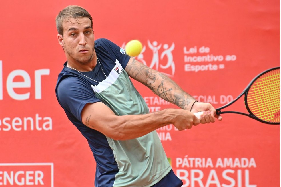 Felipe Meligeni em ação  — Foto: João Pires/Fotojump