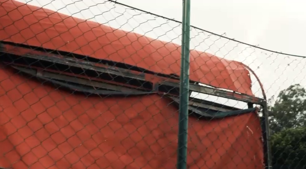 Imagens exclusivas do CT de Cotia — Foto: Reprodução