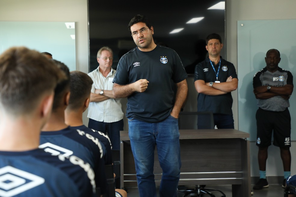 Francesco Barletta, coordenador geral da base do Grêmio — Foto: Rodrigo Fatturi/Grêmio