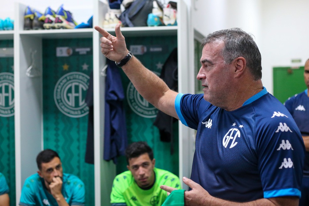 Pintado assume o Guarani para sequência da Série B — Foto: Raphael Silvestre/Guarani FC