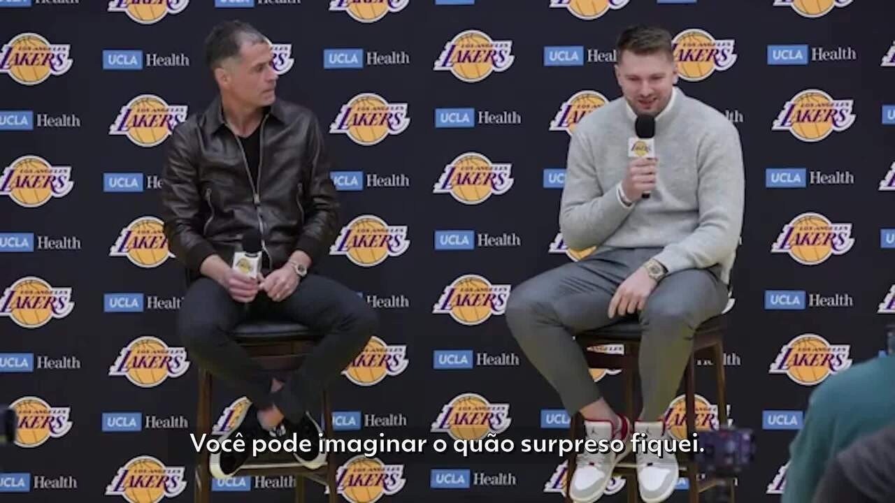 LeBron James usa camisa de Luka Doncic antes de Lakers x Jazz; veja vídeo
