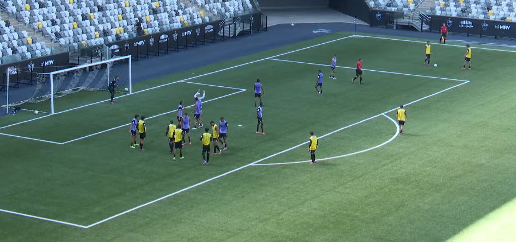Atlético-MG vence o Sub-20 em jogo-treino na Arena MRV