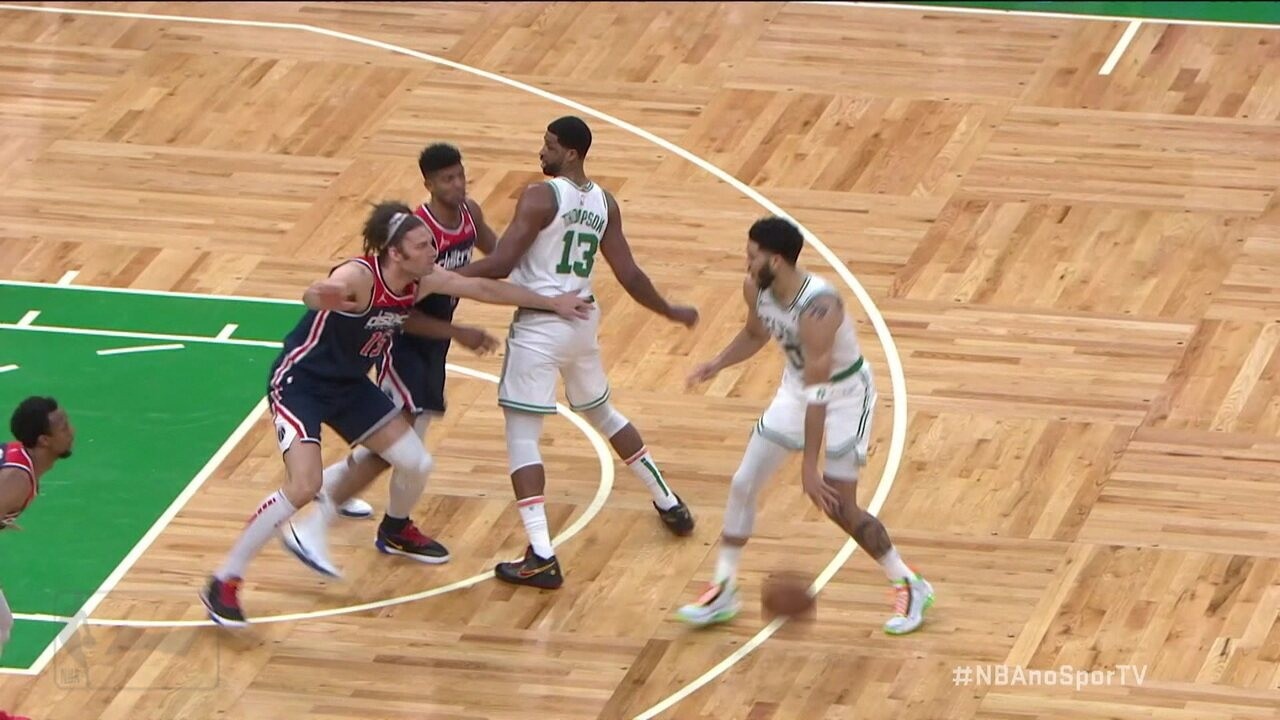 Tatum anota 50, Celtics batem Wizards e pegam o Brooklyn nos playoffs | Ge