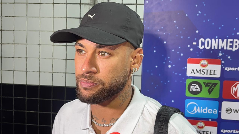 Neymar evita falar sobre futuro e demonstra insatisfação após empate do Santos