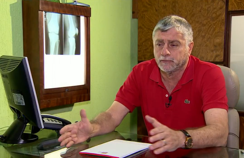 José Luis Runco é o novo chefe do departamento médico — Foto: Reprodução SporTV