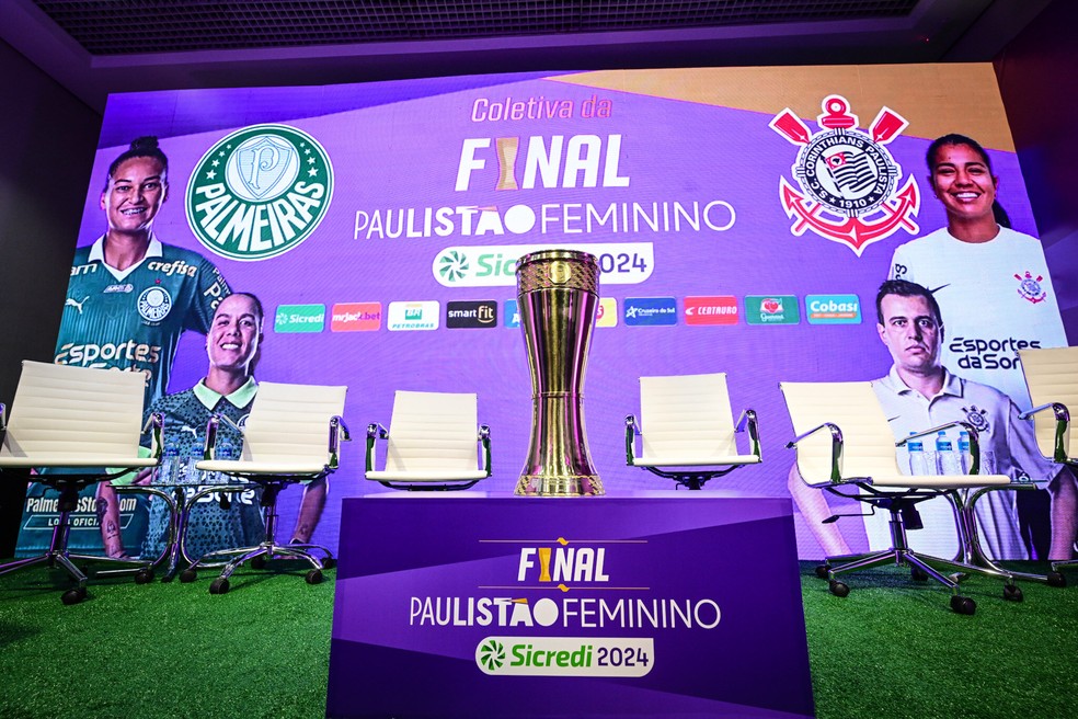 Palmeiras x Corinthians decidem Paulistão Feminino — Foto: Rodrigo Corsi/Ag.Paulistão