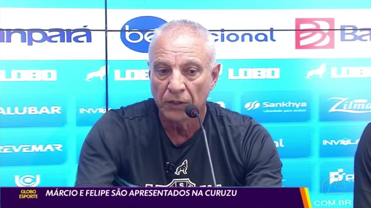 Márcio Fernandes e Felipe Albuquerque são apresentados no Paysandu