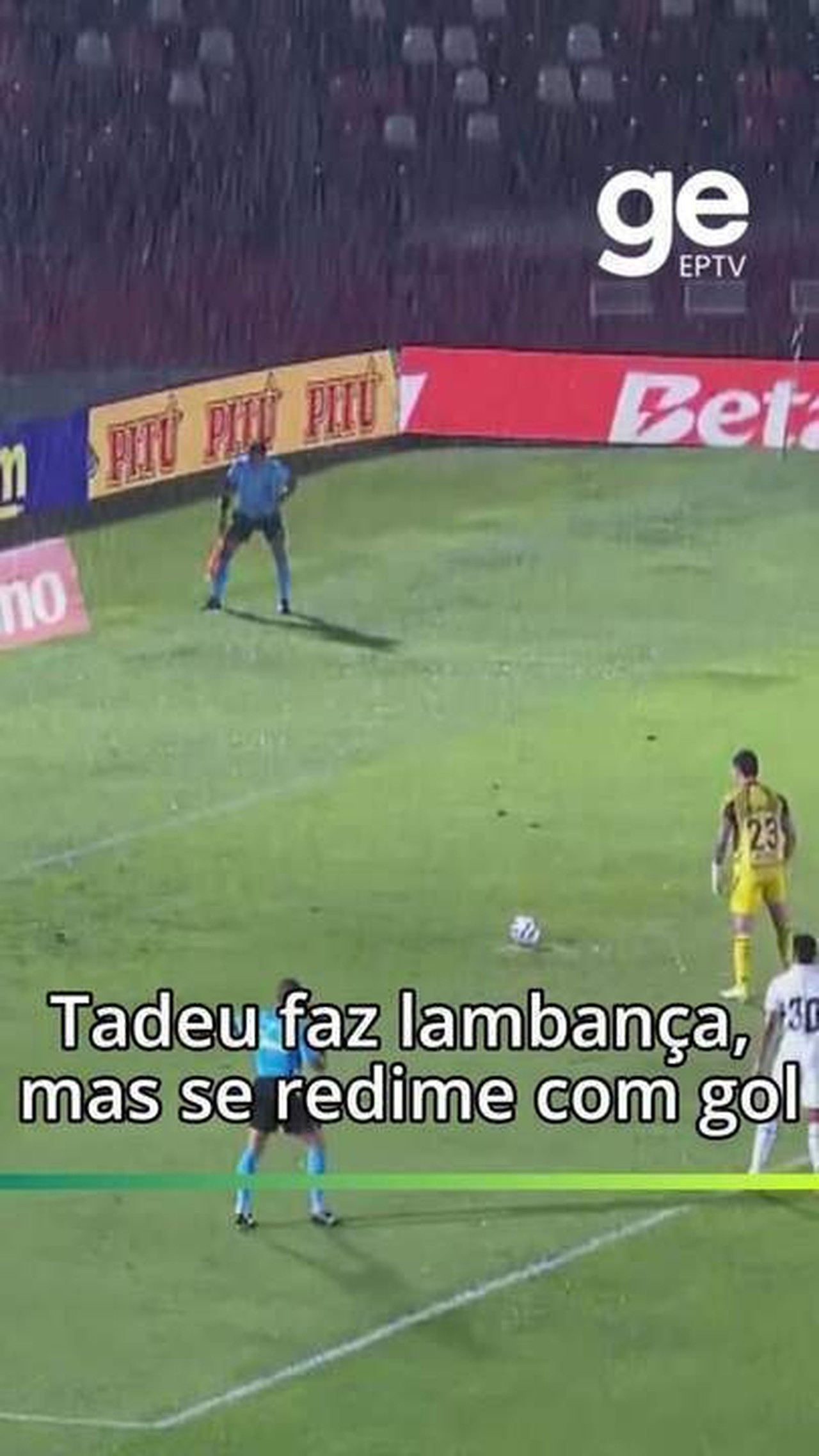 Lambança e redenção: Tadeu brilha na vitória do Goiás sobre o Botafogo-SP