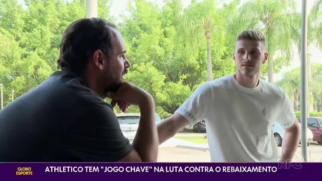 Athletico tem 'jogo chave' na luta contra o rebaixamento