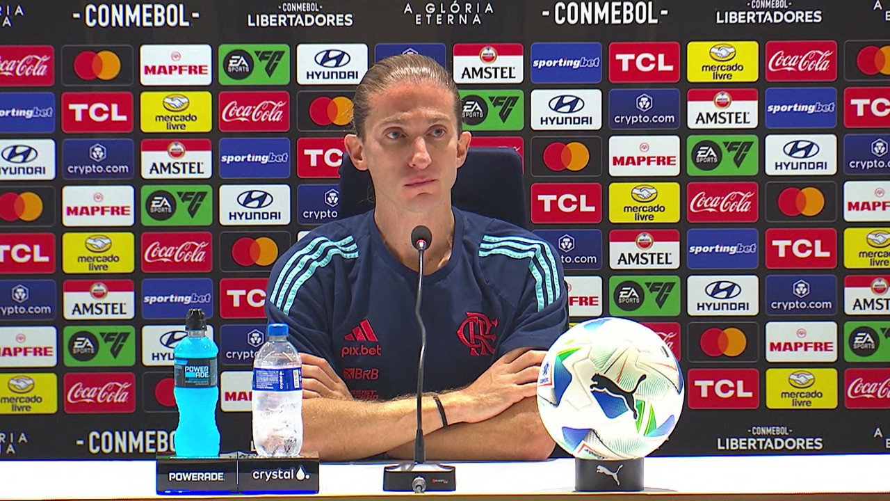 Confira a íntegra da coletiva de Filipe Luís após a vitória do Flamengo sobre a LDU