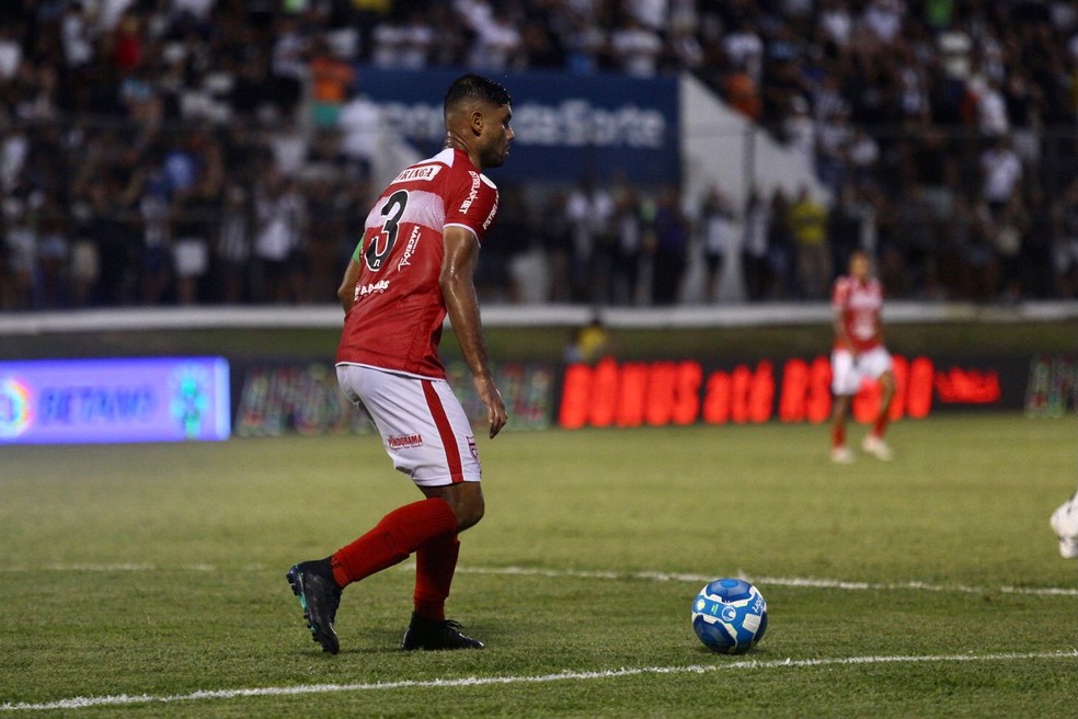 Gum jogou apenas um tempo contra o ABC — Foto: Rennê Carvalho/ABC F.C.