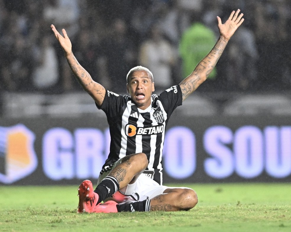 Deyverson, Vasco x Atlético-MG — Foto: André Durão / ge
