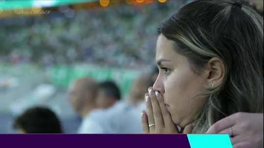 Palmeirenses sofrem com a síndrome dos últimos minutos - Programa: Globo Esporte SP 
