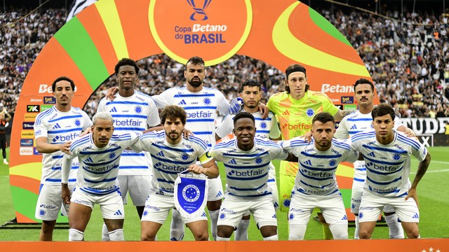 Cruzeiro antes de enfrentar o Corinthians