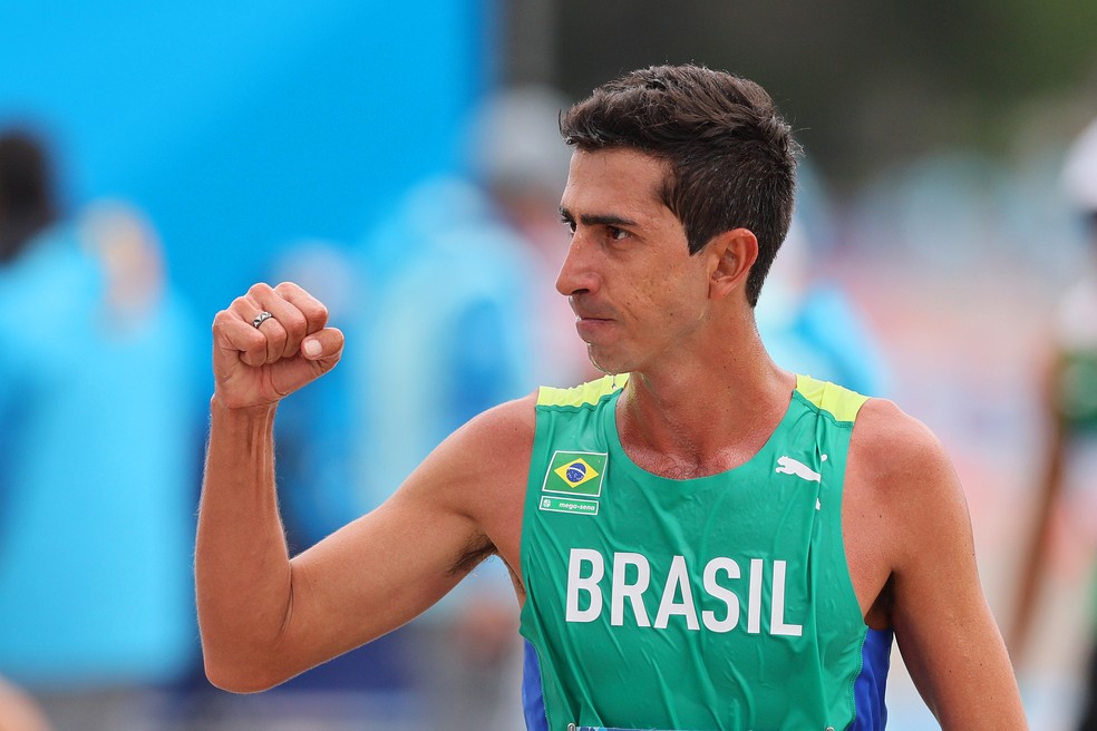 Caio Bonfim — Foto: Andy Lyons/Getty Images