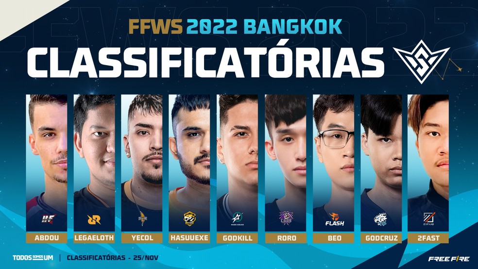 FFWS 2022: confira as principais informações do campeonato mundial de Free  Fire - Lance!
