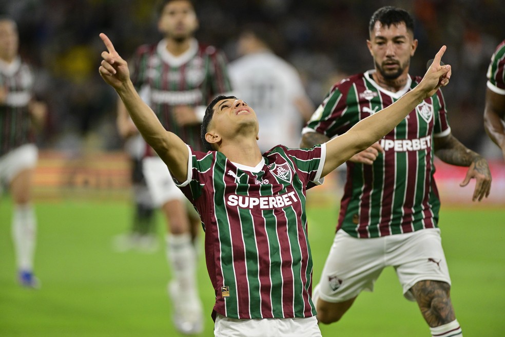 Savarino gol Fluminense x Oper�rio-PR Copa do Brasil 2026 � Foto: Andr� Dur�o