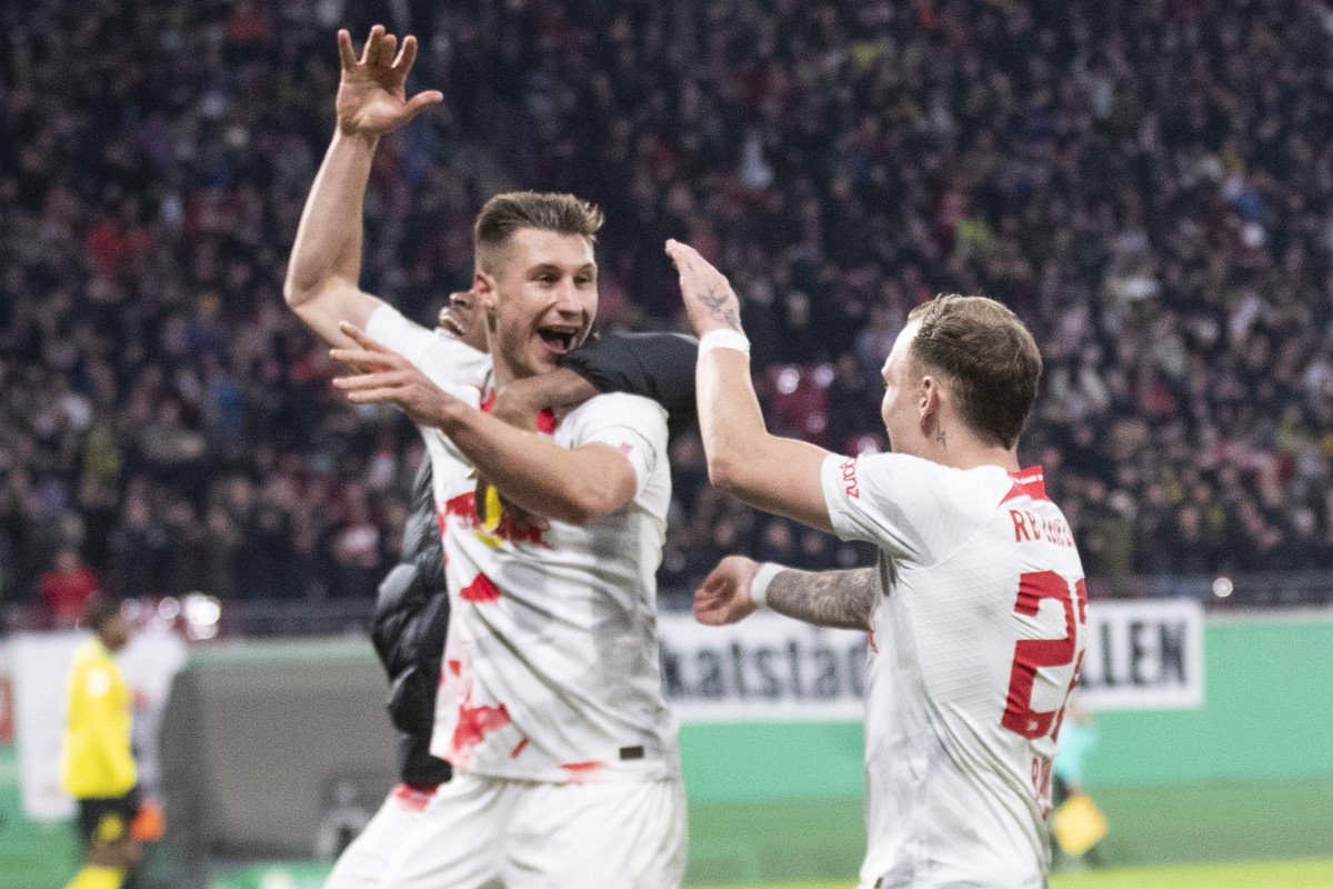 Leipzig besiegt Dortmund und qualifiziert sich für das DFB-Pokal-Halbfinale |  Deutscher Fußball