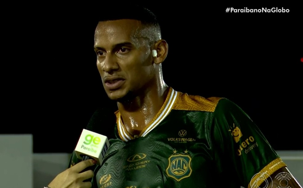 Vitor Alagoano, atacante do Nacional de Patos � Foto: Jornal da Para�ba