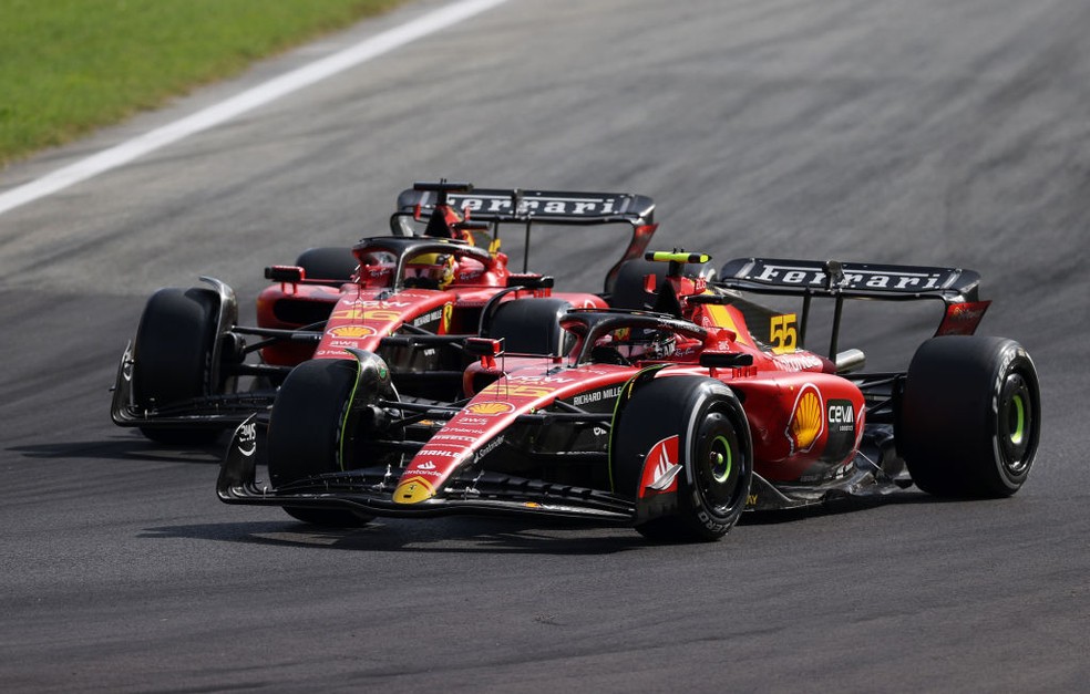 GP da Itália: Sainz lidera treino 2 com escapada de Pérez, fórmula 1