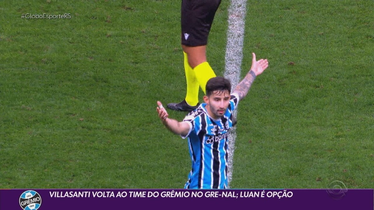 Luan fala em tom de despedida e exalta classificação do Grêmio