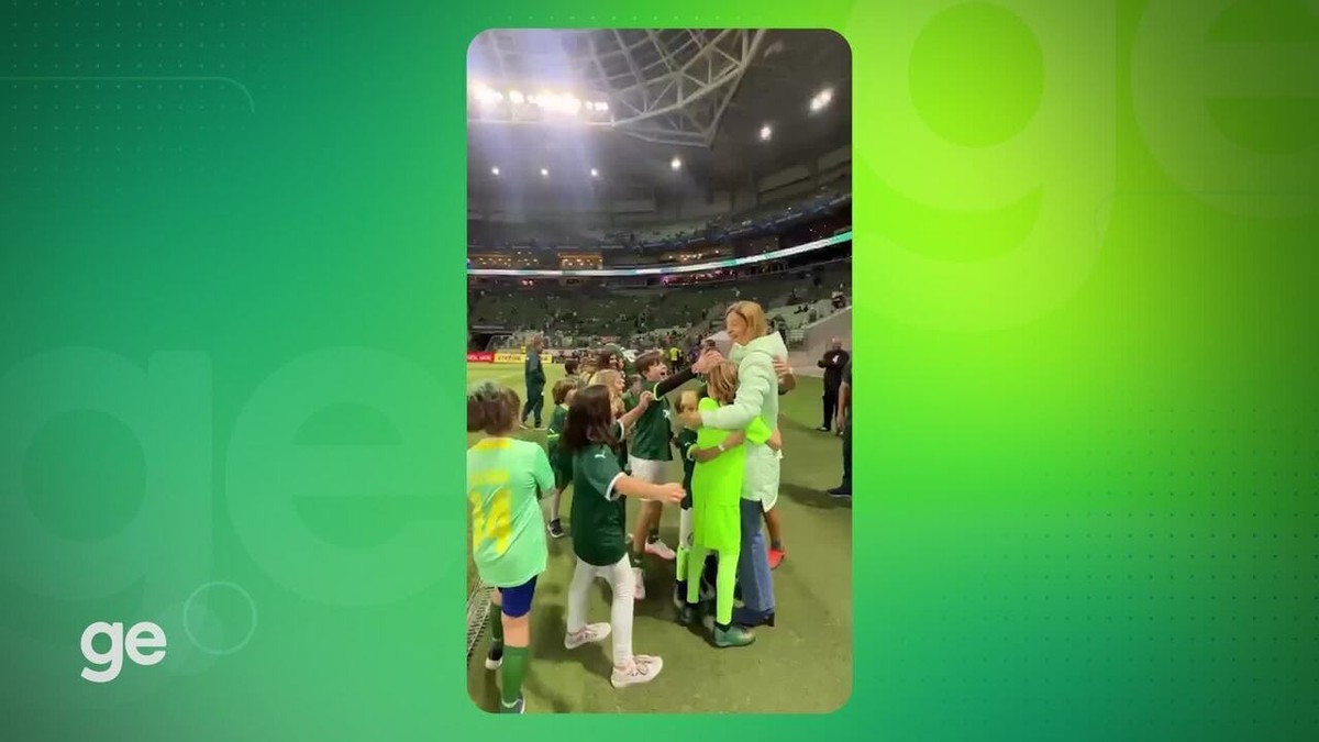 Vídeo: criança cobra reforços de presidente do Palmeiras e viraliza: 