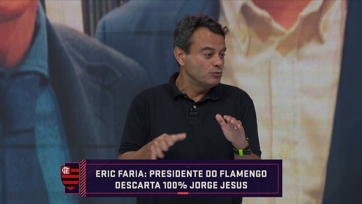 Eric Faria afirma que torcida do Flamengo não quer treinador