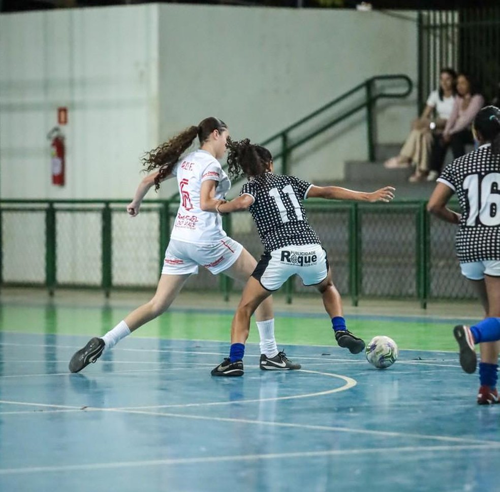 Abertura do Acreano de Futsal com jogos femininos Sub-17 e Sub-20 no Ginásio Lourenço Filho