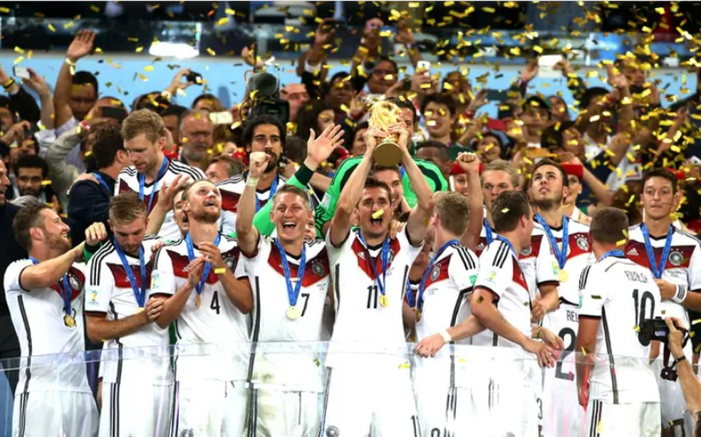 Alemanha campeã da Copa do Mundo de 2014 — Foto: André Durão