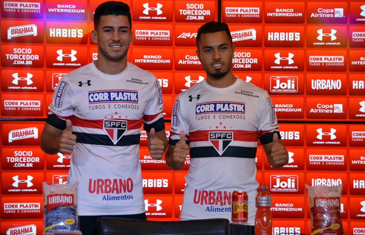 Marcinho e Morato são apresentados no São Paulo: Não faltarão