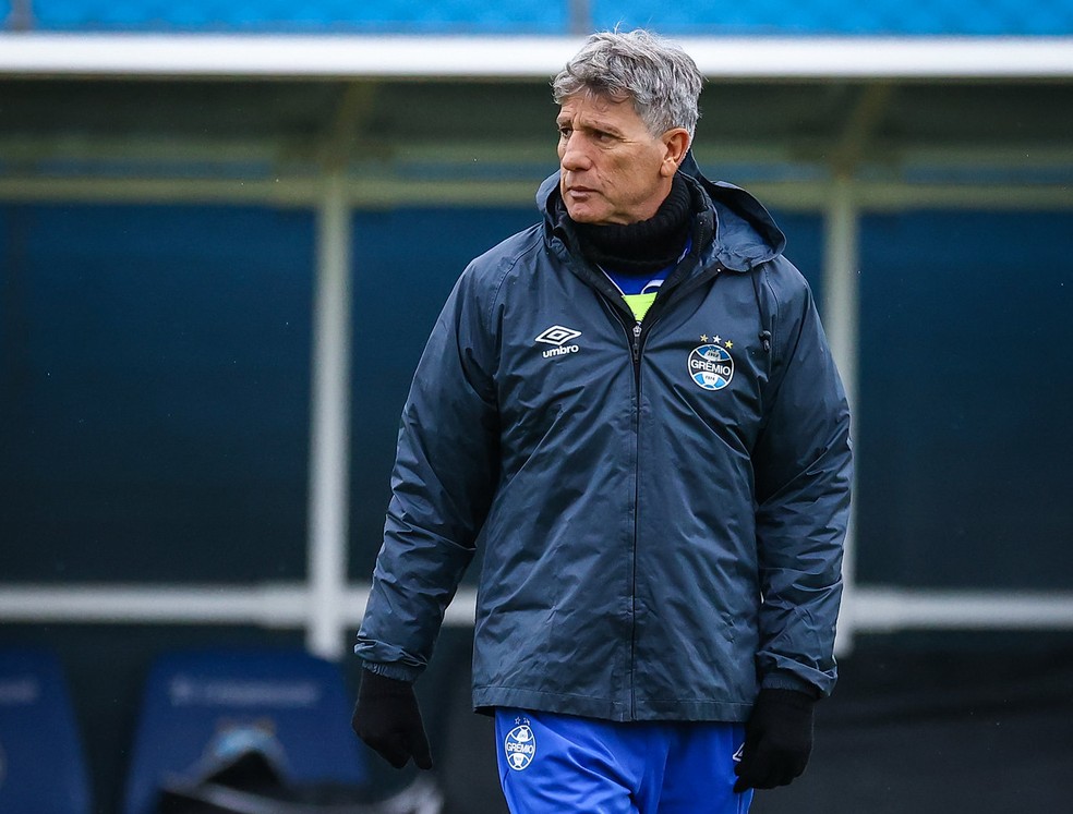 Renato Portaluppi, técnico do Grêmio — Foto: Lucas Uebel/Grêmio