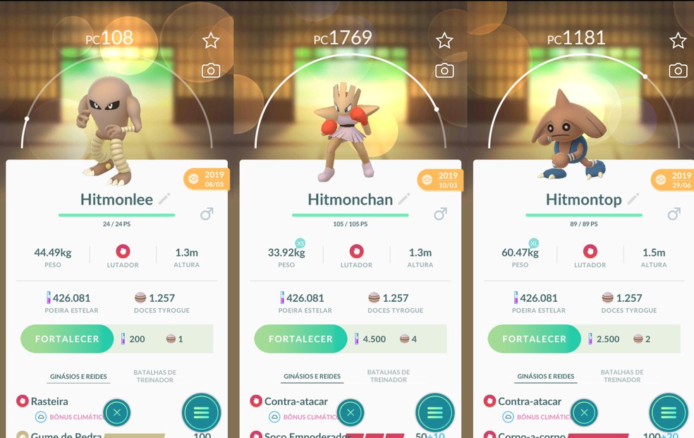 Pokémon GO: como evoluir Tyrogue e obter Hitmonlee, Hitmonchan ou